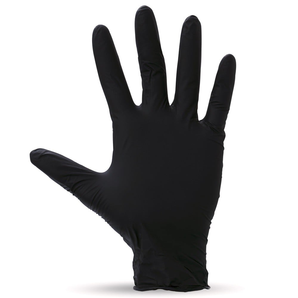 Γάντια μιας Χρήσης Galaxy Nitrile Plus, Black 5.5g