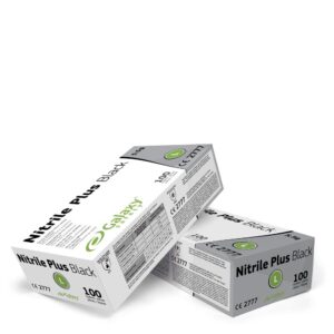 Γάντια μιας Χρήσης Galaxy Nitrile Plus, Black 5.5g - Image 2