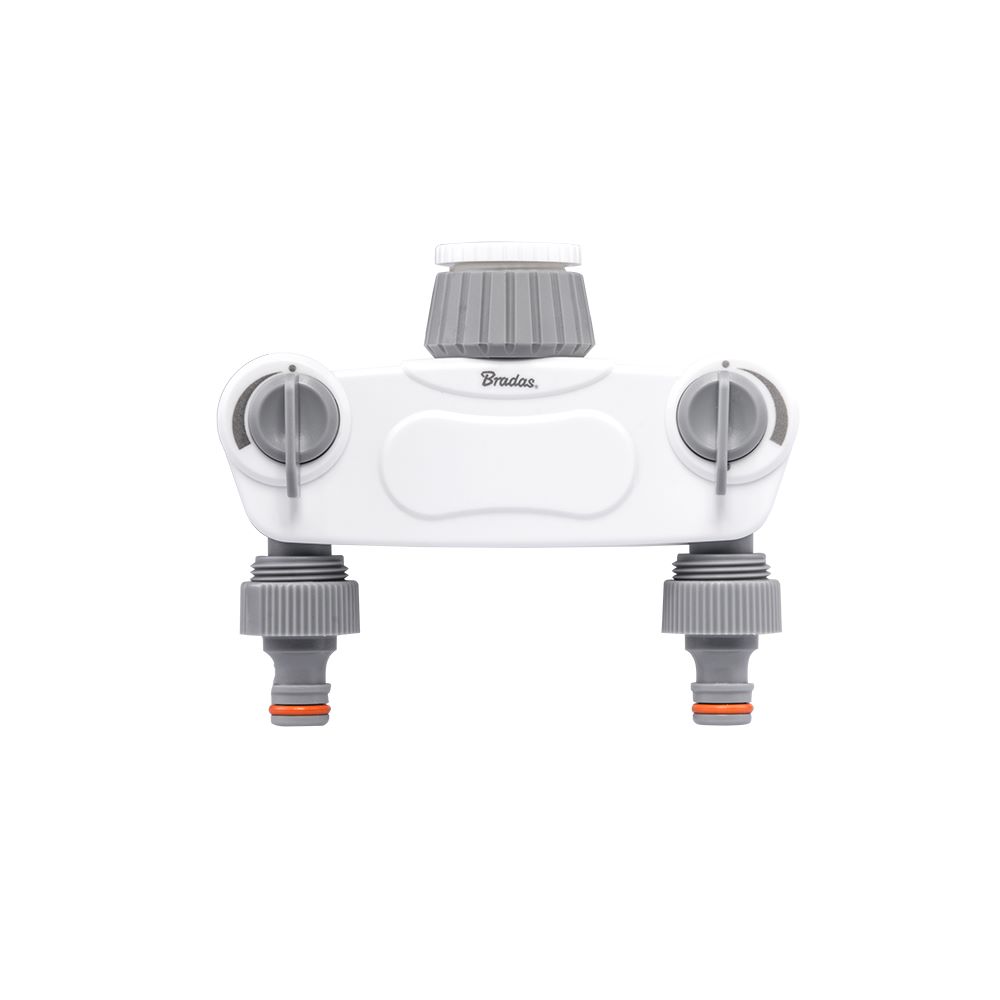 Παροχή Βρύσης Διπλή Bradas White Line WL-3032K - Image 2