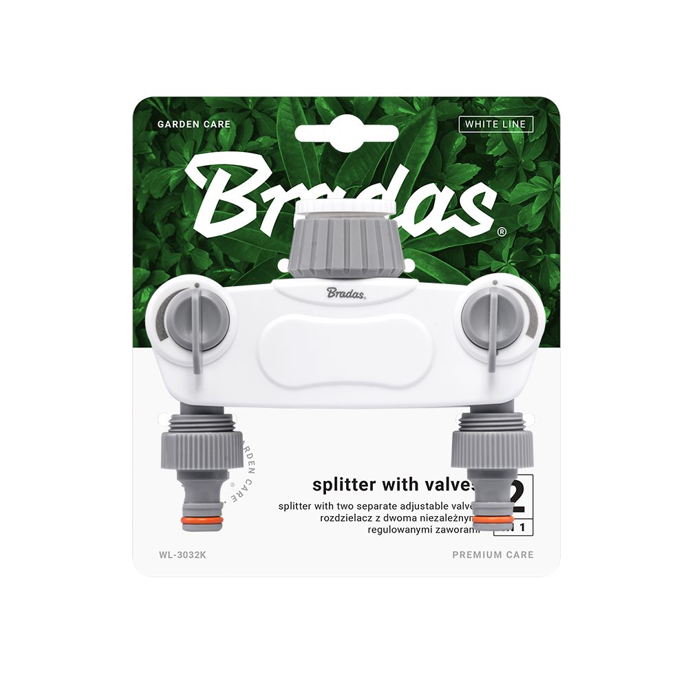Παροχή Βρύσης Διπλή Bradas White Line WL-3032K