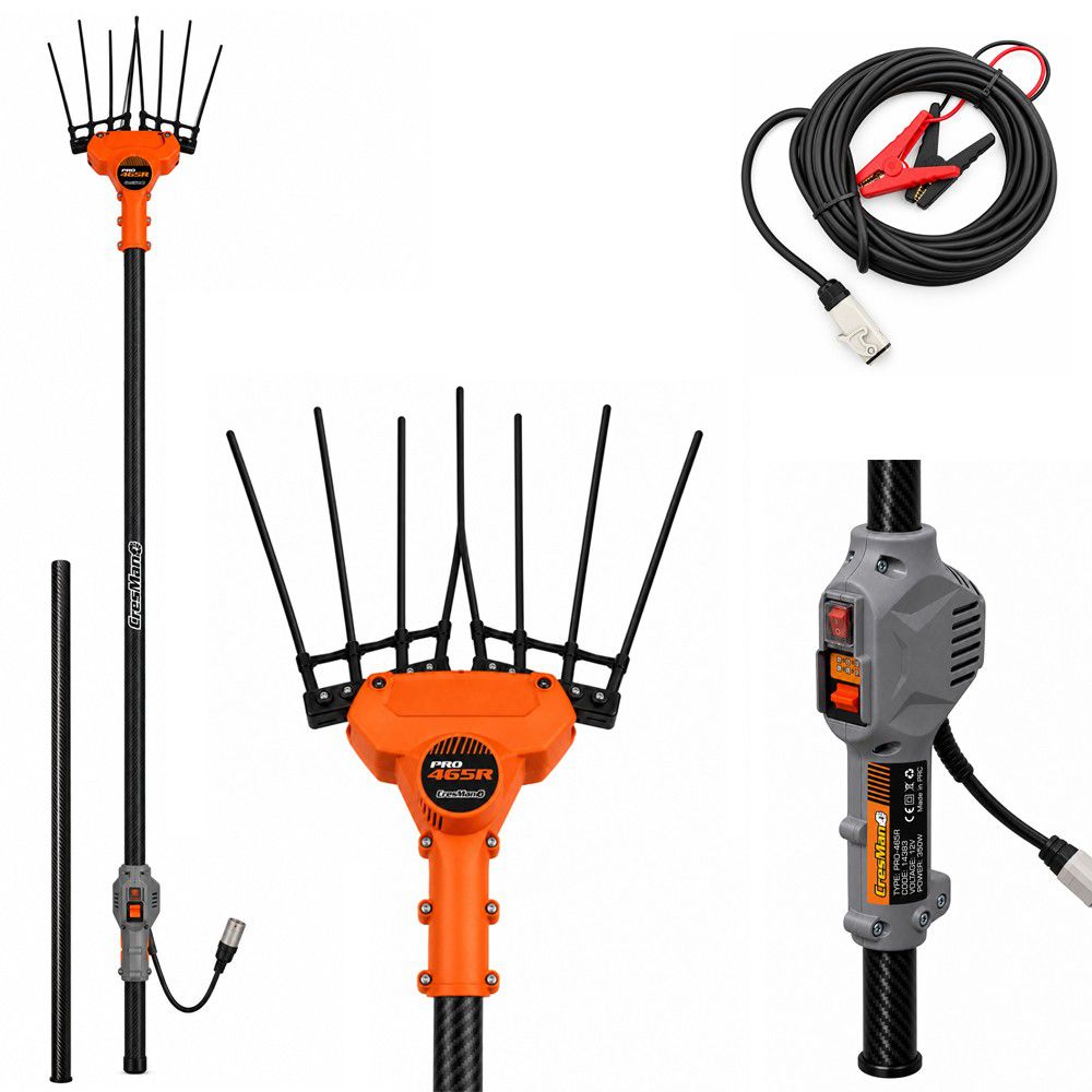 Ελαιοραβδιστικό Χτένα Μπαταρίας Carbon Cresman pro 465R 350W 12V